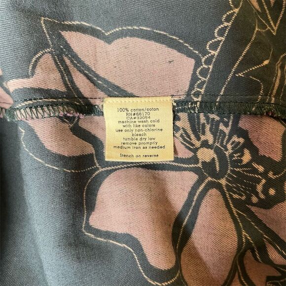 Silence + Noise Urban Outfitters Women's Floral Cap Sleeve Dress Size 12 - Picture 4 of 4